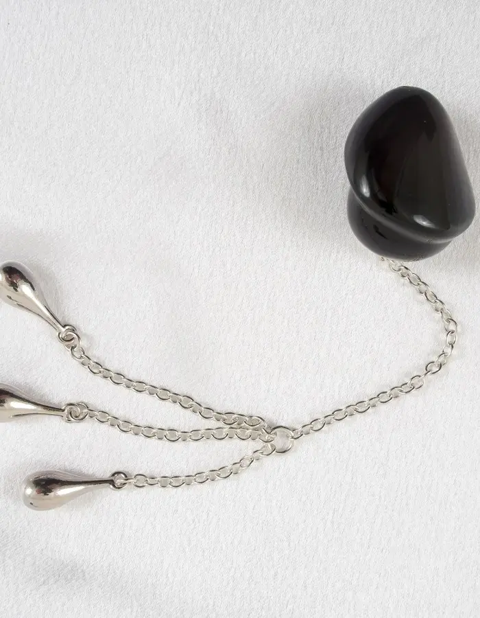 My Secret Place - Insertable Glans Charm with Silver Pendants for Her