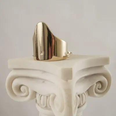 NFL - Men's Wide Band Gold Penis Ring G-String