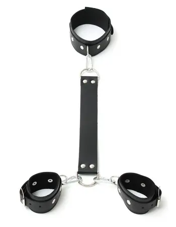 Neck to Wrist Back-Cuff Bondage Restraint