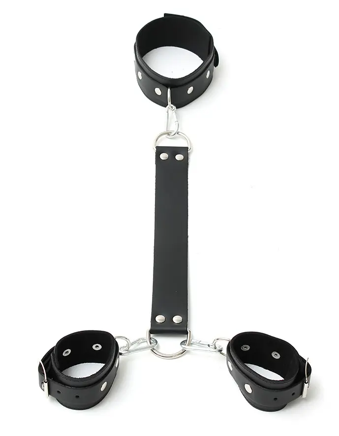 Neck to Wrist Back-Cuff Bondage Restraint