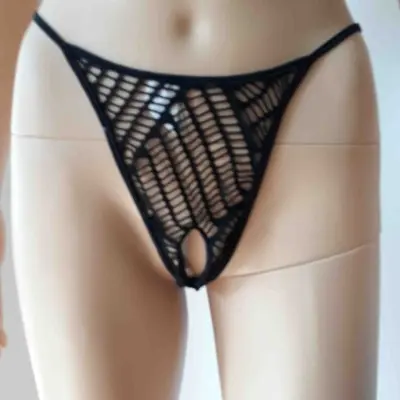 Nereid - Zag Net Crotchless Backless G-String
