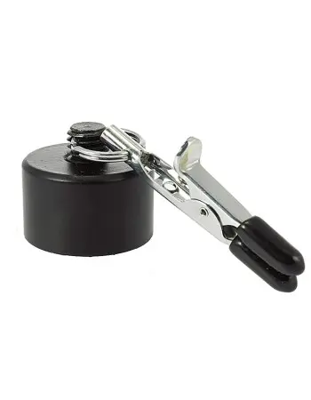 Nipple Clamps With 100 Gram Weights - Pair