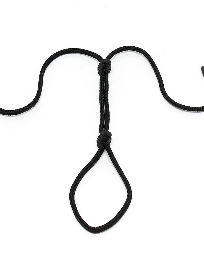 Nipple Clamps with Penis Testicle Cord