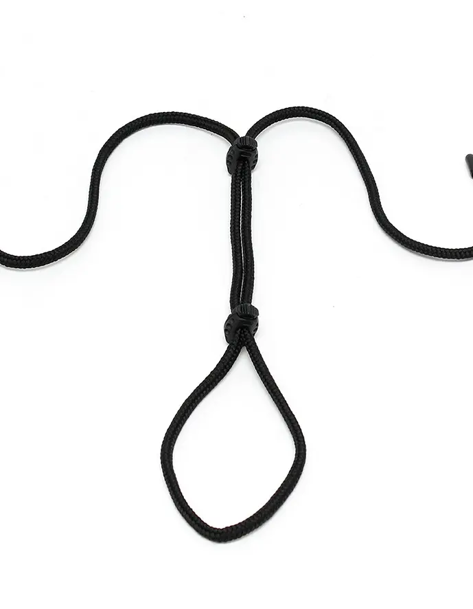 Nipple Clamps with Penis Testicle Cord