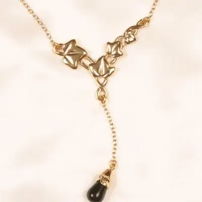 Nokomis - Gold Waist Chain with Ivy Charm