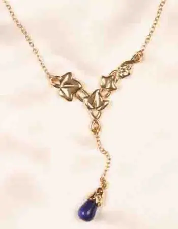 Nokomis - Gold Waist Chain with Ivy Charm