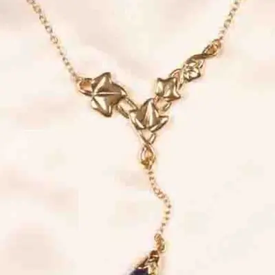 Nokomis - Gold Waist Chain with Ivy Charm