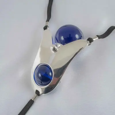 OMG! - Women’s Intimate Ecstasy Penetrating G-String Orb in Silver