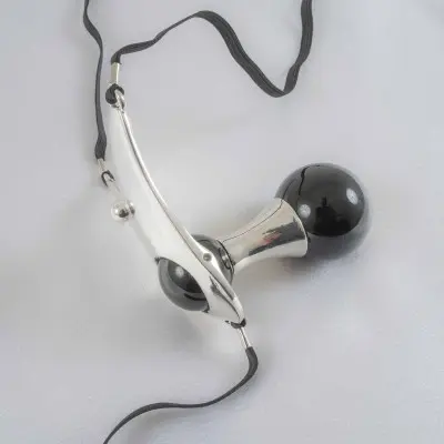 OMG! - Women’s Intimate Ecstasy Penetrating G-String Orb in Silver