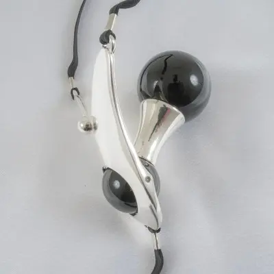 OMG! - Women’s Intimate Ecstasy Penetrating G-String Orb in Silver