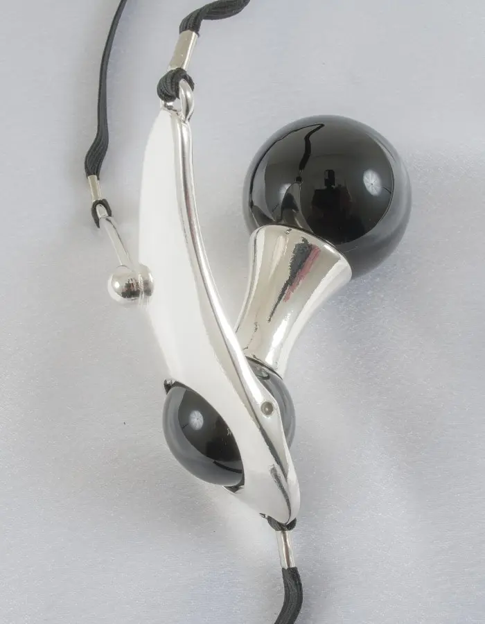 OMG! - Women’s Intimate Ecstasy Penetrating G-String Orb in Silver