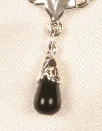 Okwiraseh - Silver Waist Chain with Maple Charm and Stone Pendants