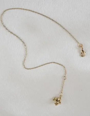 Only Girl in the World - Gold Wrist or Ankle Chain with Bird Pendant