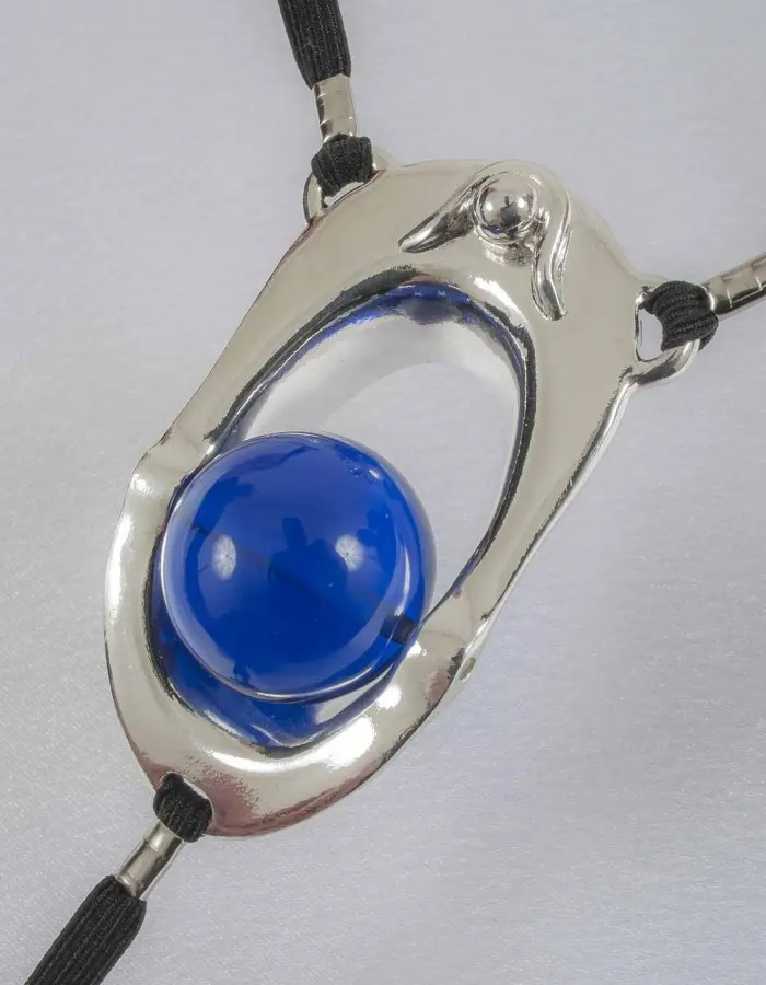 Ophelia - G-String Jewelry with Silver Clitoral Exciter