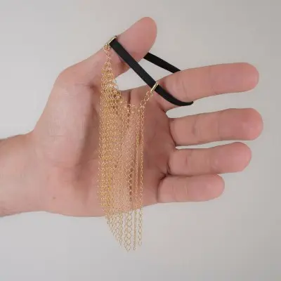 Order of Nizan - Penis Band With Golden Veil