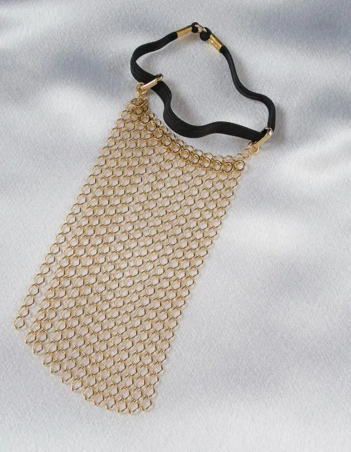 Order of Nizan - Penis Band With Golden Veil