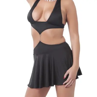 Original Sinner - Black Cutout Mini Dress
