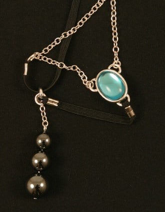 Osiris - Egyptian Jewel Penis Chain in Silver