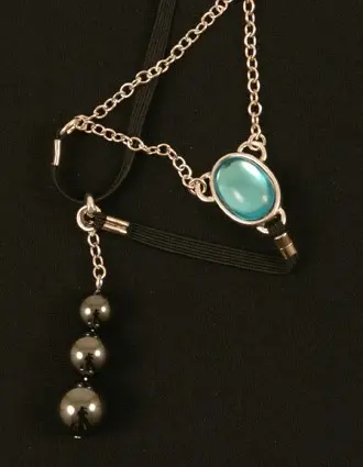 Osiris - Egyptian Jewel Penis Chain in Silver