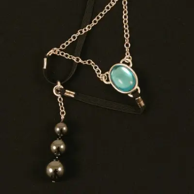 Osiris - Egyptian Jewel Penis Chain in Silver