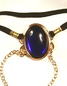 Ozymandias - Men's Gem and Pendant Penis Chain in Gold