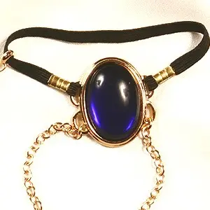 Ozymandias - Men's Gem and Pendant Penis Chain in Gold