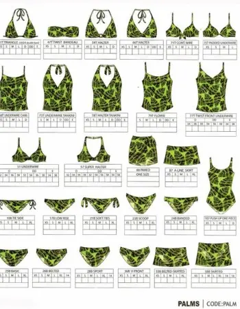 Palms - Swimsuit Top by Sunsets Separates