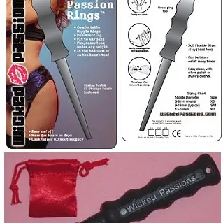 Passion Nipple Rings - Non Piercing
