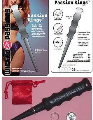 Passion Nipple Rings - Non Piercing