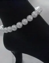10 Mm Pearl Anklet