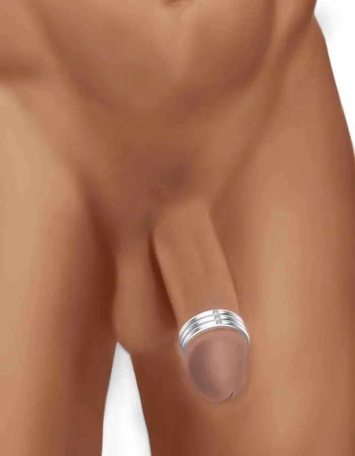 Philanthropist- Solid Sterling Silver Penis Ring