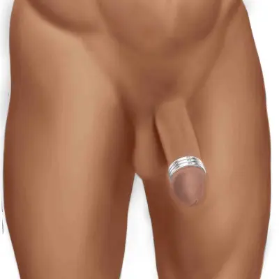 Philanthropist- Solid Sterling Silver Penis Ring