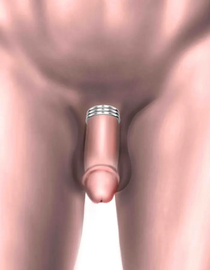 Philanthropist- Solid Sterling Silver Penis Ring
