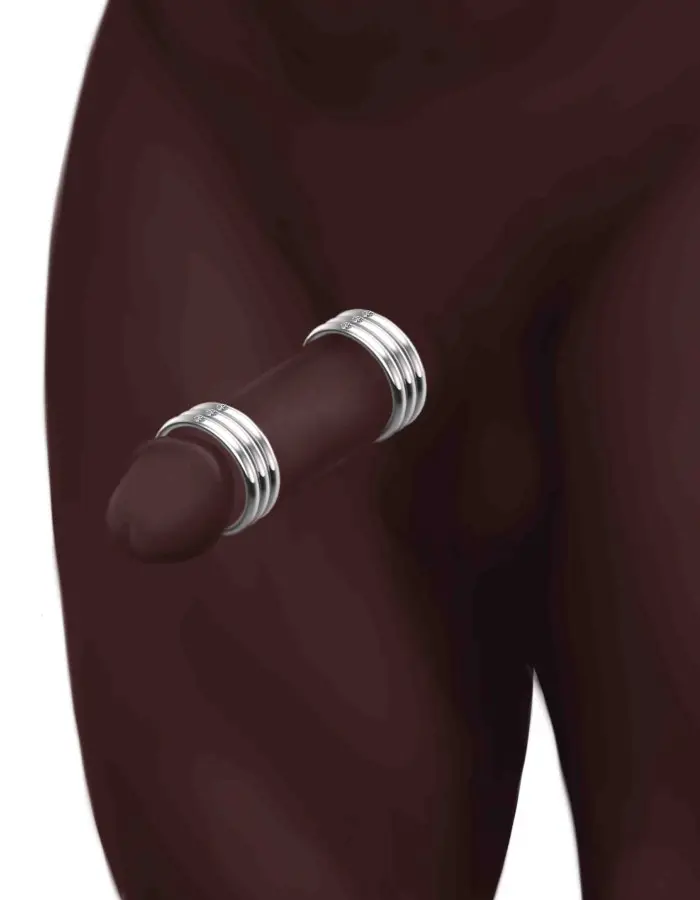 Philanthropist- Solid Sterling Silver Penis Ring