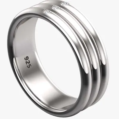 Philanthropist- Solid Sterling Silver Penis Ring