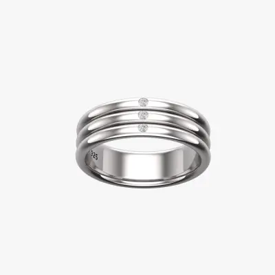 Philanthropist- Solid Sterling Silver Penis Ring