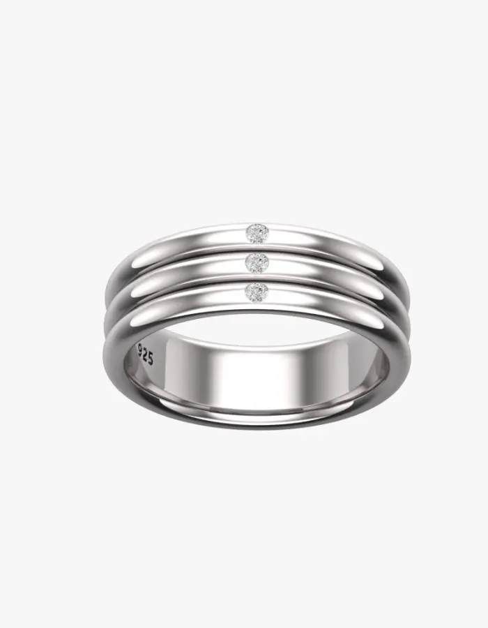 Philanthropist- Solid Sterling Silver Penis Ring