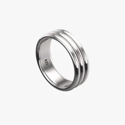 Philanthropist- Solid Sterling Silver Penis Ring