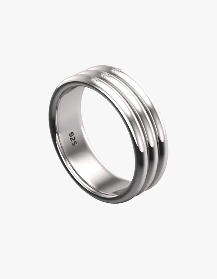 Philanthropist- Solid Sterling Silver Penis Ring