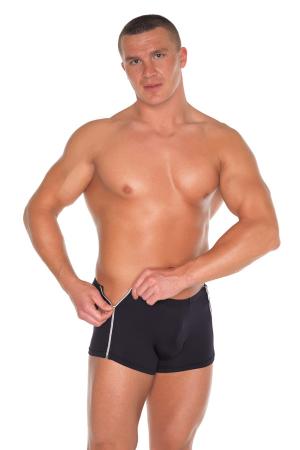 Piece of Your Action - Black Shorts With Zipper 