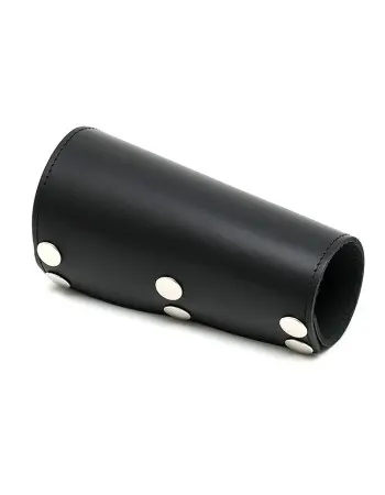 Plain Leather Arm Gauntlet
