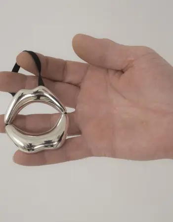 Point Guard - Men's Silver Kiss Penis Chain Bracelet