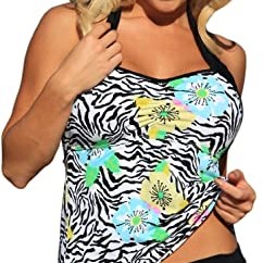 Ujena Zebra Tankini