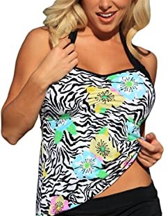 Ujena Zebra Tankini