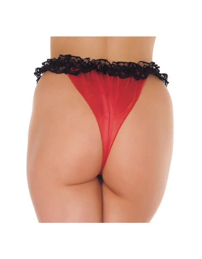 Puppy Love - Sexy Lace Crotchless Panty