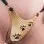 Pussy Galore - Gold Cat Paw G-String with Insertable Vaginal Ball