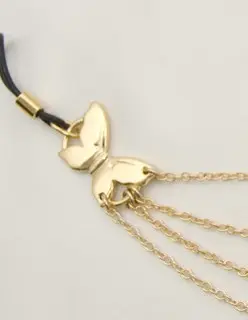 Queen Alexandra - Gold Butterflies of Summer Nipple Chain