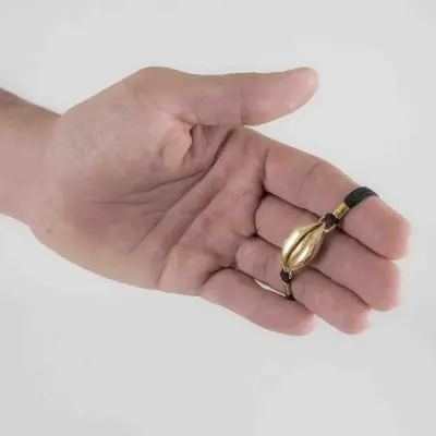 Ready for It? - Penis Bracelet with Gold Marilyn Lips