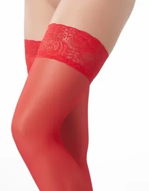 Lace Top Thigh High Stockings