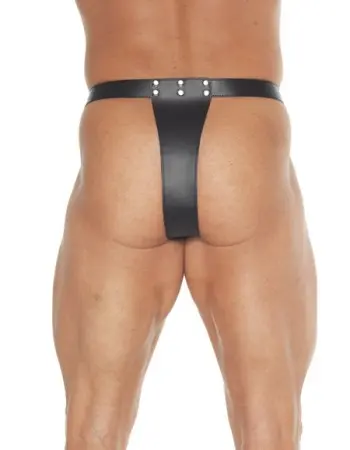 Requiem in Leather - Briefs with Penis Hole and Anus-Dildo Inside